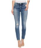 Blank Nyc - Denim Distressed Mid-rise Skinny In Trip Switch