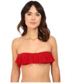 Kamalikulture By Norma Kamali - Ruffle Bikini Top