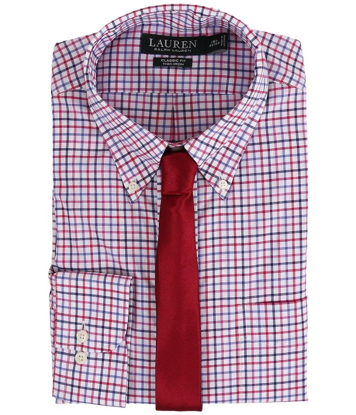 Lauren By Ralph Lauren - Check Classic Button Down Shirt
