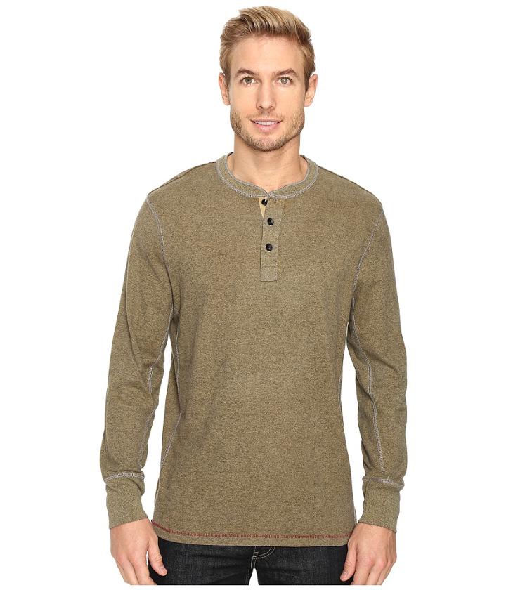 True Grit - Twisted Heathers Long Sleeve Henley