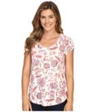Lucky Brand - Indo Floral Tee