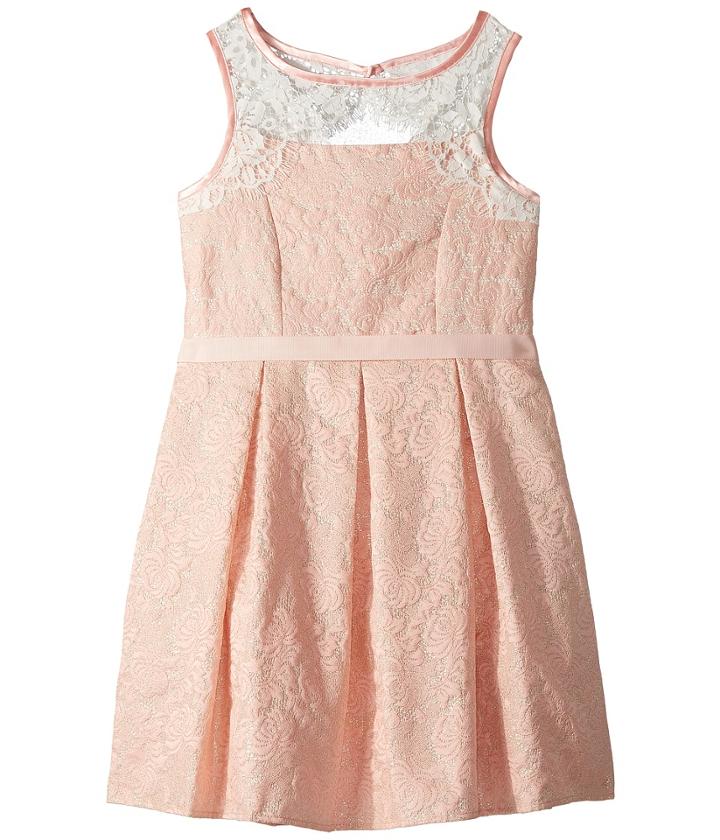 Us Angels - Sleeveless Brocade Dress