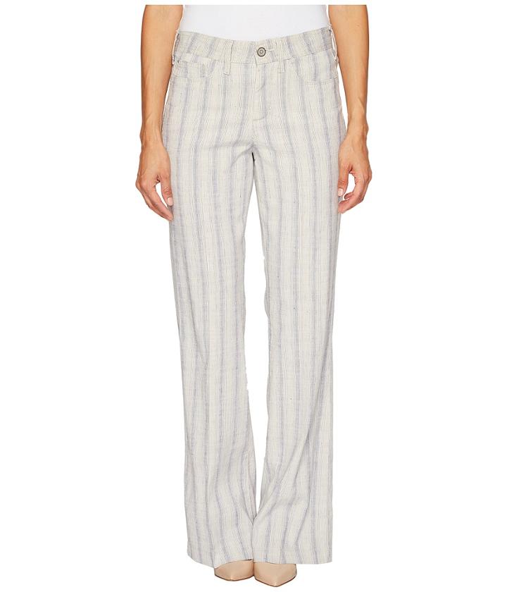 Nydj Petite - Petite Wylie Trousers In Cap Dark Antibes Indigo Natural