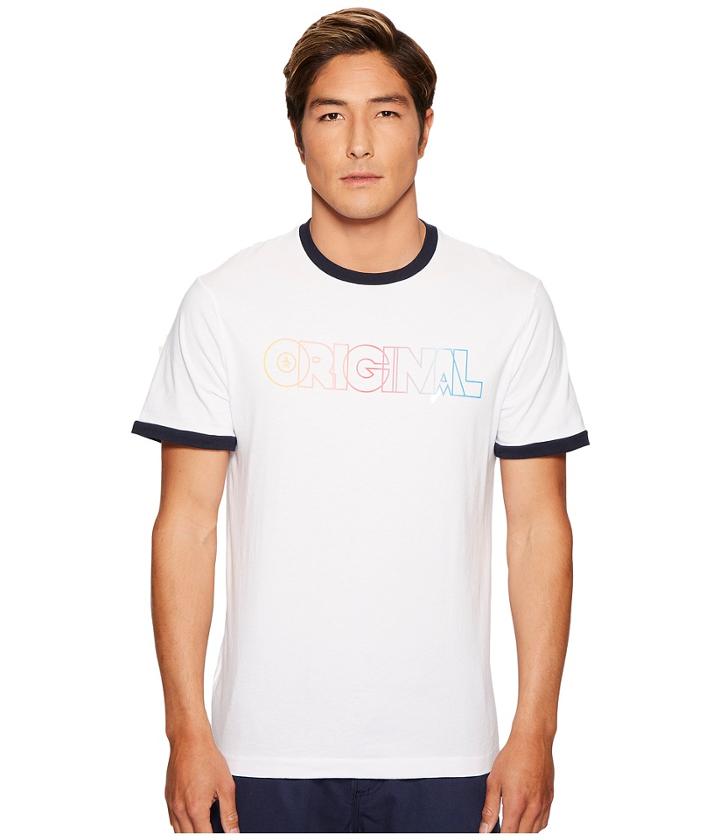Original Penguin - Rainbow Ombre Original Ringer Tee