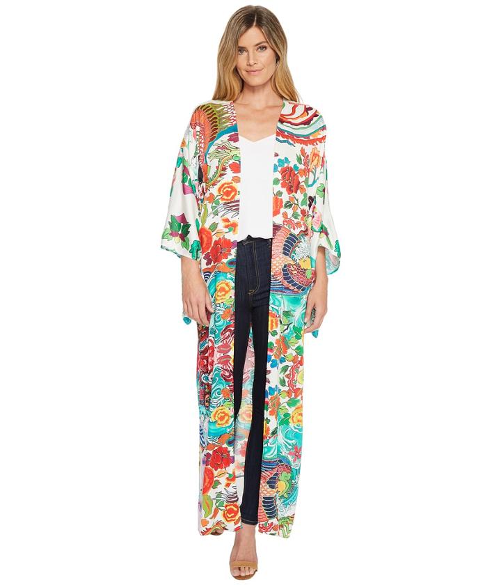 Hale Bob - Fortune Favors The Bold Satin Woven Kimono