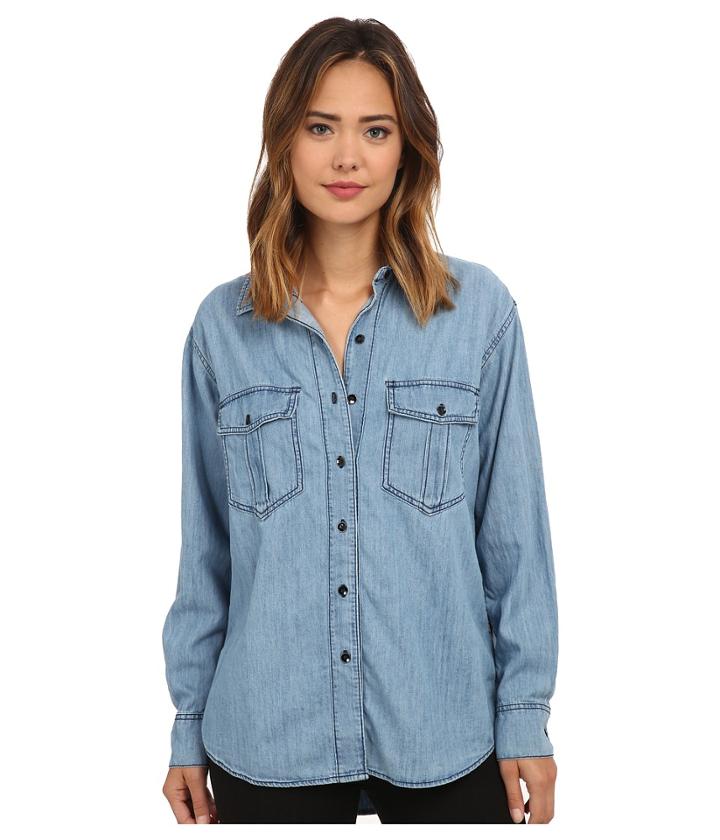 Free People - Xo Denim Button Down