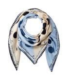 Vince Camuto - Polka Dot Contrast Silk Square Scarf