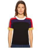 Sonia Rykiel - Stripes Short Sleeve Top