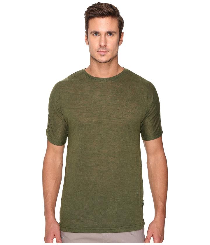 Publish - Cavan - Slubbed Knit On Short Sleeve Tee With Seamless Sleeve