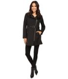 Michael Michael Kors - Asymmetric Zip Front Belted Trench M722395t