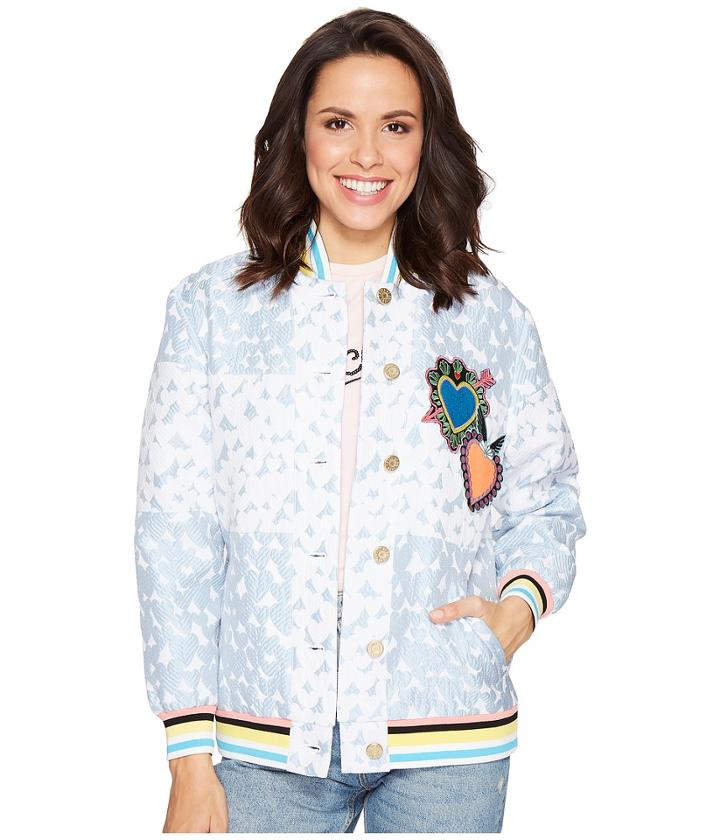 House Of Holland - Heart Varsity Jacket