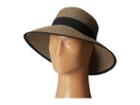 San Diego Hat Company Ubm4446 Ultrabraid Sunbrim W/ Back Bow Detail