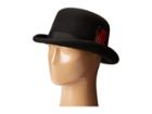 Scala - Wool Felt Derby Hat With Grosgrain Trim