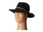 San Diego Hat Company - Knh8008 Machine Knit Fedora W/ Braided Suede Trim