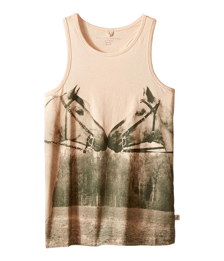 Stella Mccartney - Valentine Tank With Horse Graphic