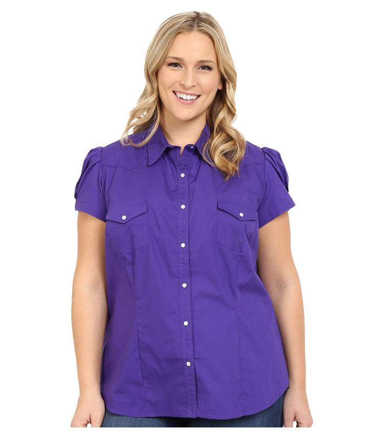 Roper - Plus Size 0282 Solid Poplin