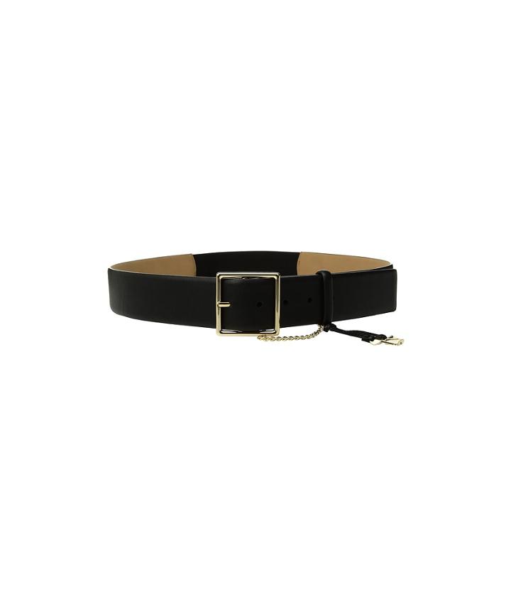 Michael Michael Kors - 44mm Smooth Key And Lock Belt W/ Stretch Back