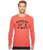 Life Is Good - Georgia Bulldogs Good Vibes Long Sleeve Cool Tee