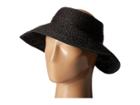 San Diego Hat Company - Rhv1505 Raffia Roll Up Visor With Velcro Closure