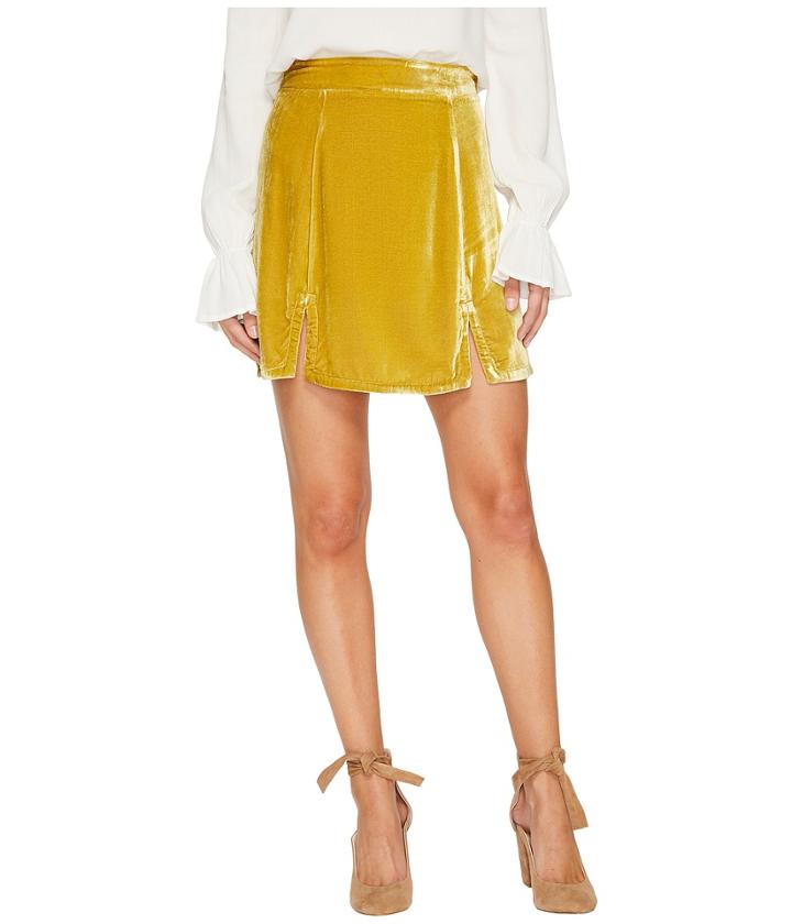For Love And Lemons - Beatrix Velvet Skirt