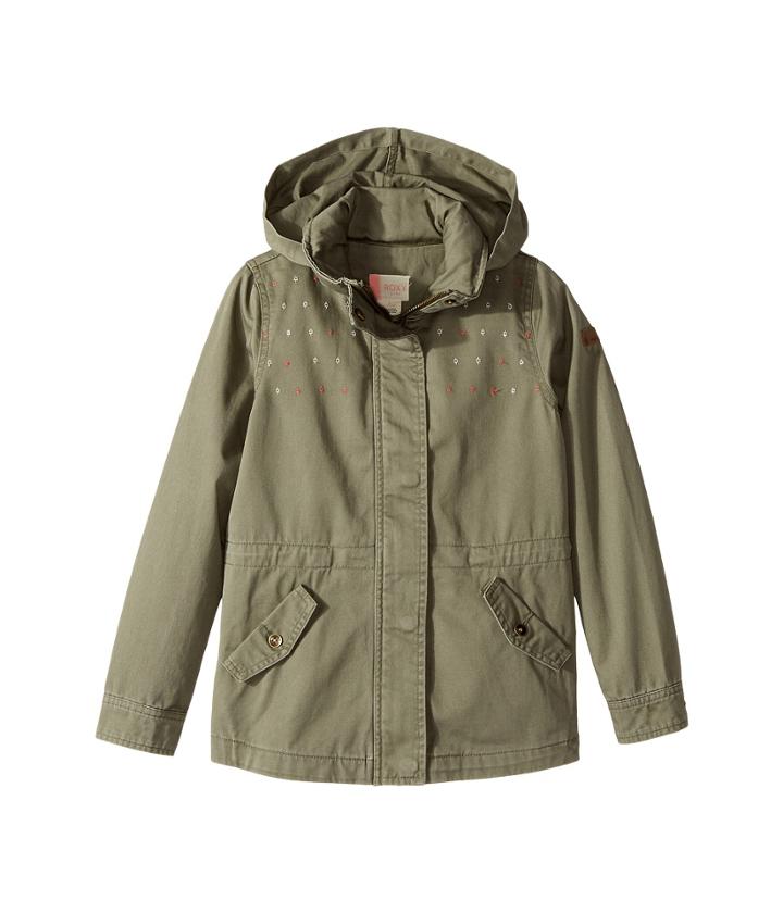 Roxy Kids - White Sash Coat