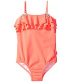 Seafolly Kids - Touci Frutti Ruffle Tank One-piece