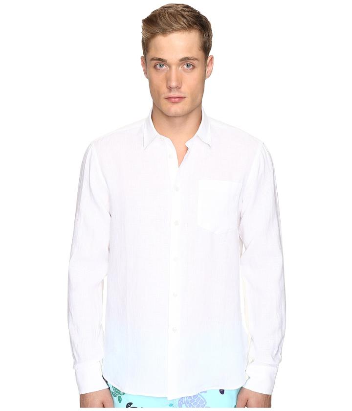 Vilebrequin - Linen Long Sleeve Button Up