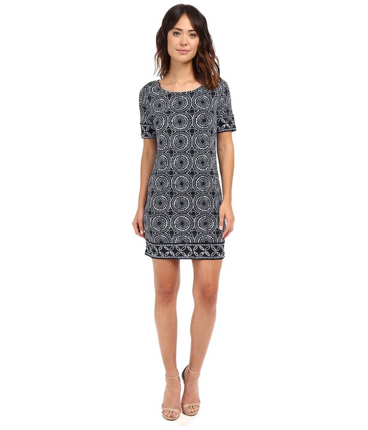 Michael Michael Kors - Miura Short Sleeve Border Dress