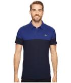 Lacoste - Short Sleeve Golf Ultra Dry Tech Pique Color Block Polo
