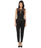 Pierre Balmain - Silk Mesh Jumpsuit