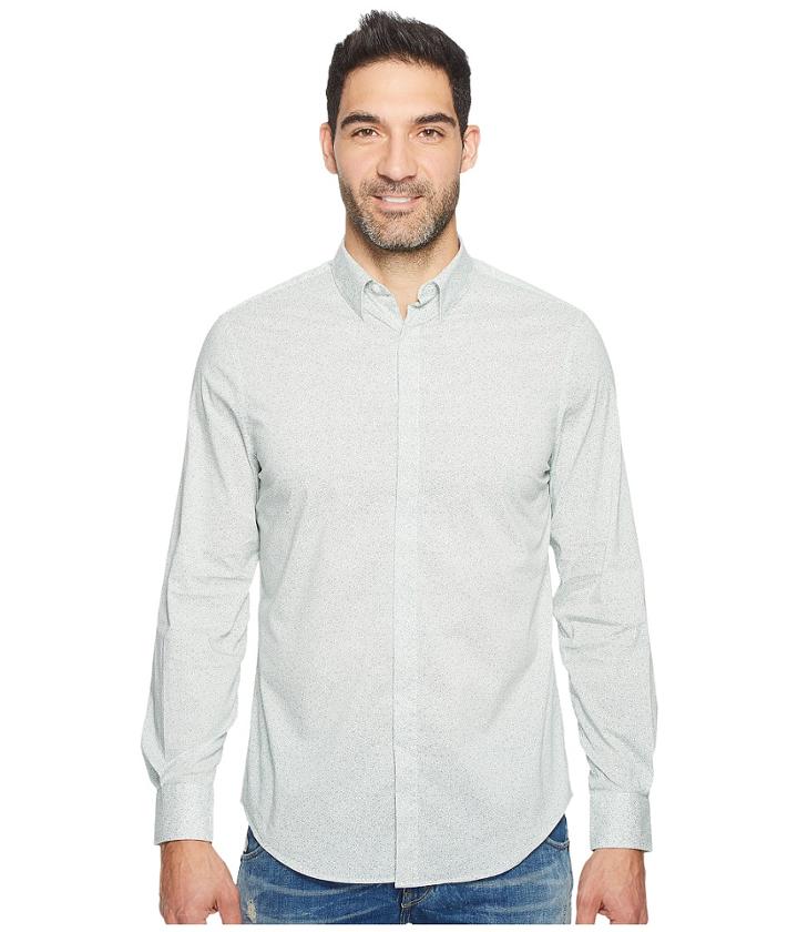 Perry Ellis - Travel Luxe All Over Geometric Shirt