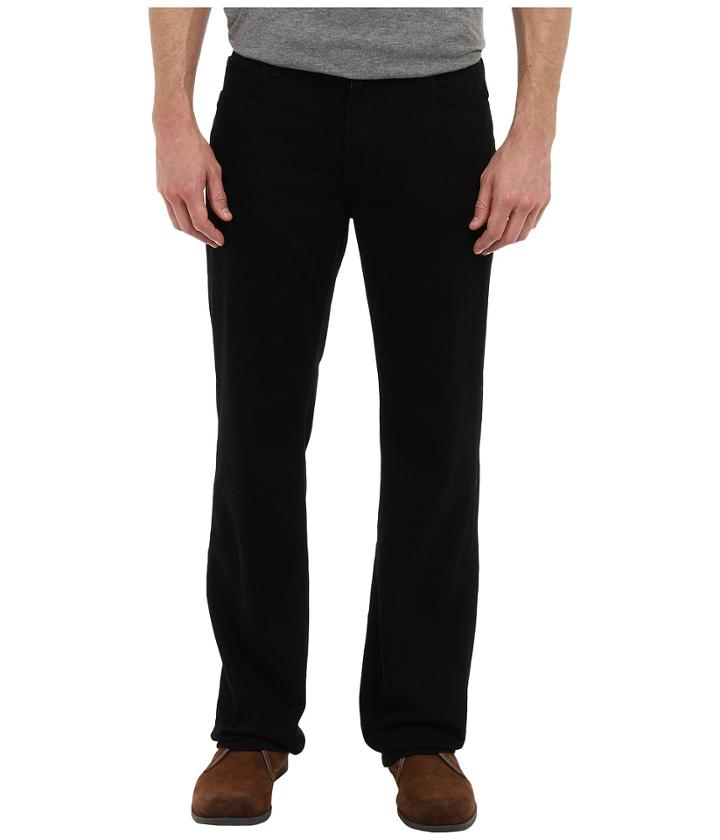7 For All Mankind - Luxe Performance Austyn Relaxed Straight In Nightshade Black