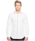 Calvin Klein - Printed Trim Collar Button Down Shirt