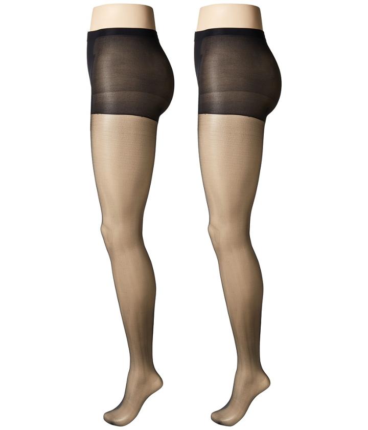 Calvin Klein - Sheer Pantyhose With Control Top 2-pair Pack