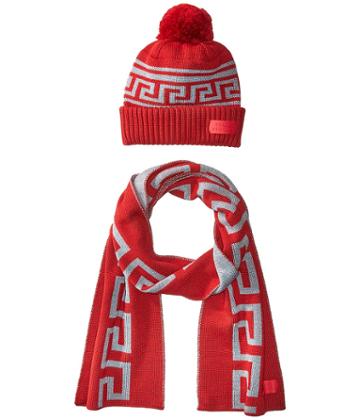 Versace Kids - Greca Hat Scarf Set