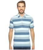 True Grit - Stacked Stripe Short Sleeve Polo
