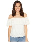 Lucky Brand - Eyelet Off The Shoulder Top