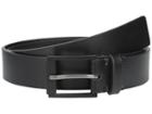 Calvin Klein - 35mm Flat Strap With Matte Powder Coated Harness Buckle And Wood Nose