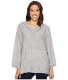 Two By Vince Camuto - Dolman Sleeve Relaxed Hooded Sweater