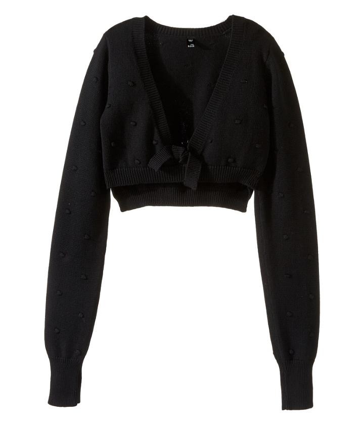 Bloch Kids - Bubble Knit Tie Sweater