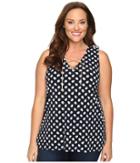 Michael Michael Kors - Plus Size Bergalia Lace-up Tunic