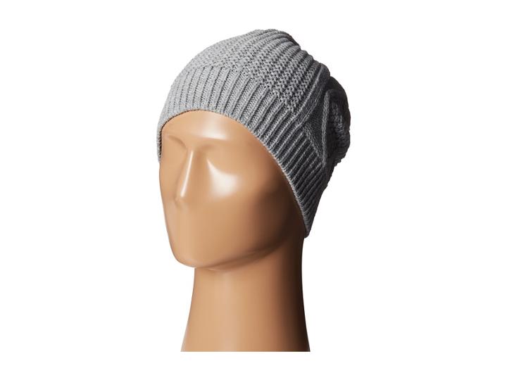 Plush - Fleece-lined Cable Knit Beanie