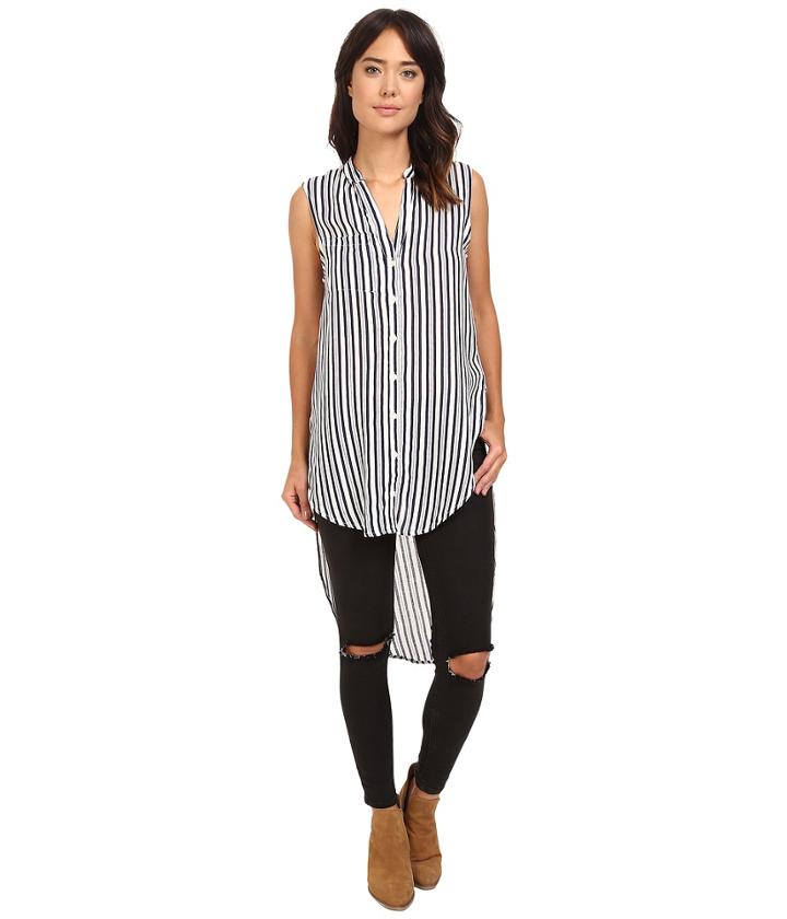 Brigitte Bailey - Angee Sleeveless Striped Tunic
