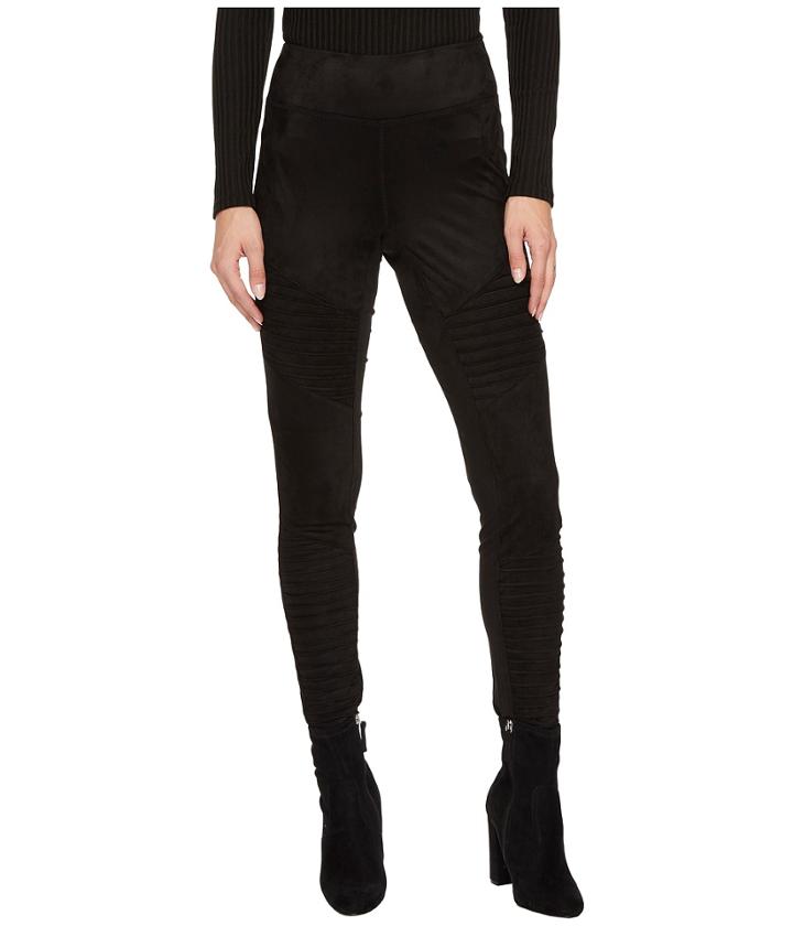 Jack By Bb Dakota - Madelyn Faux Suede Moto Leggings