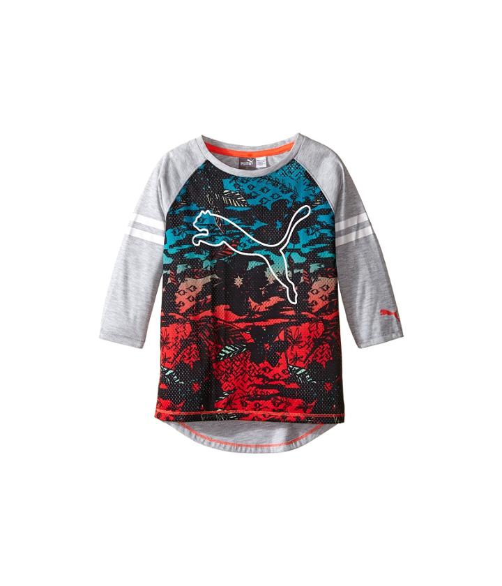 Puma Kids - Tailm Hem Print Top