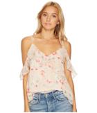 Astr The Label - Cold Shoulder Ruffle Cami