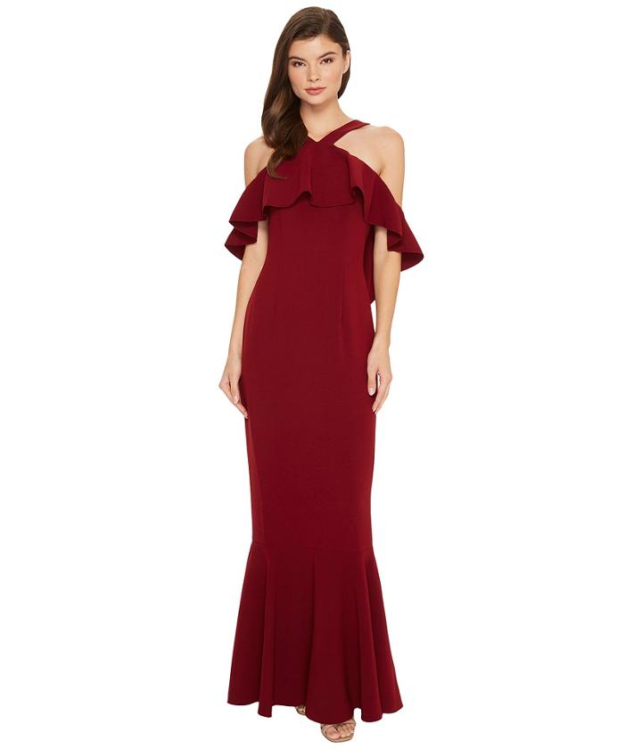 Rachel Zoe - Stretch Crepe Baxter Maxi Dress