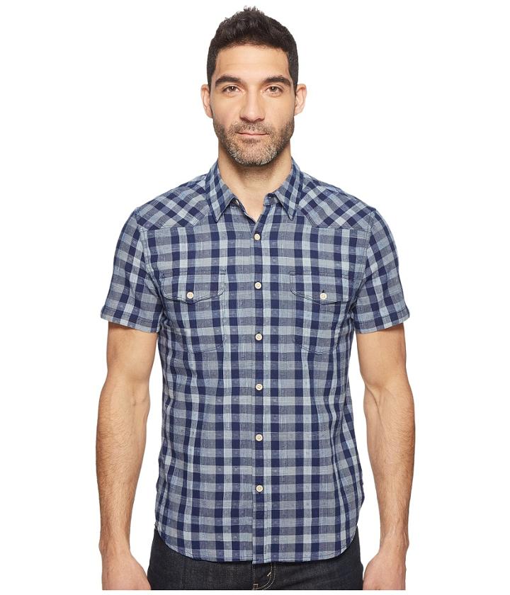 Lucky Brand - Short Sleeve Western Shirt