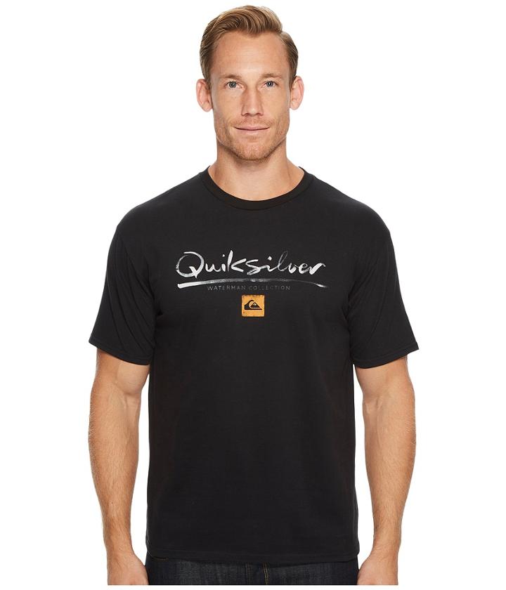 Quiksilver Waterman - Wordmark Short Sleeve Tee