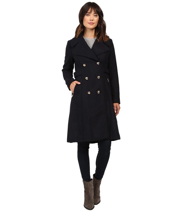 Jessica Simpson - Double Breaster Military Duster
